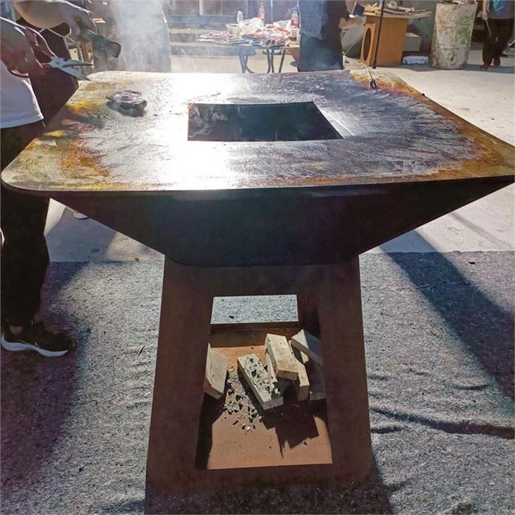 Barbecue Corten Design