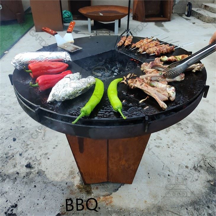 Bbq Grill With Refrigerator