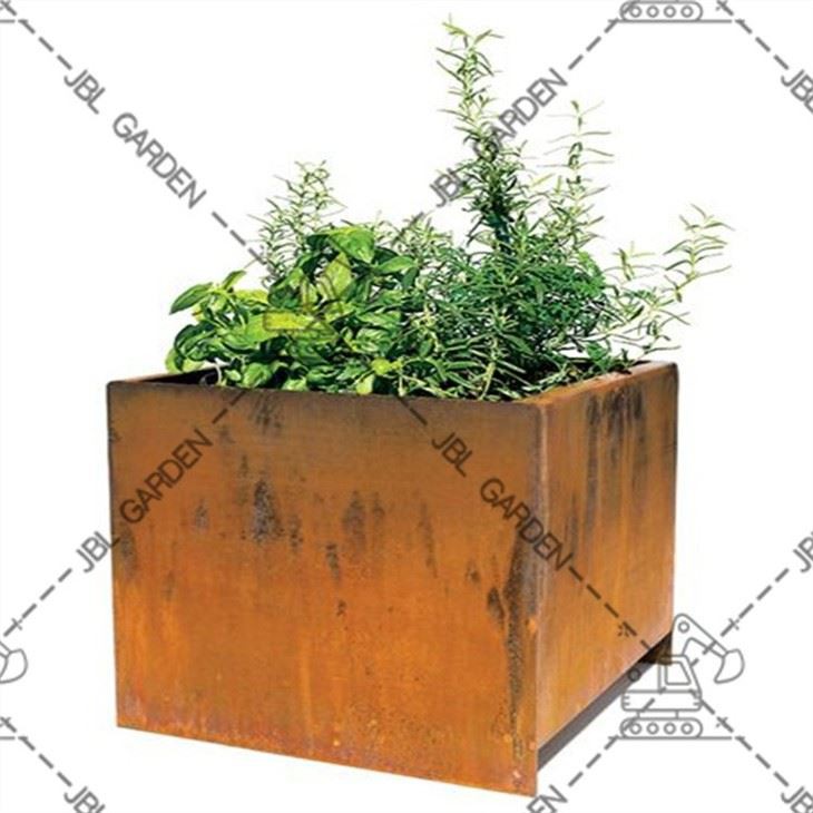 Corten Steel Vegetable Beds