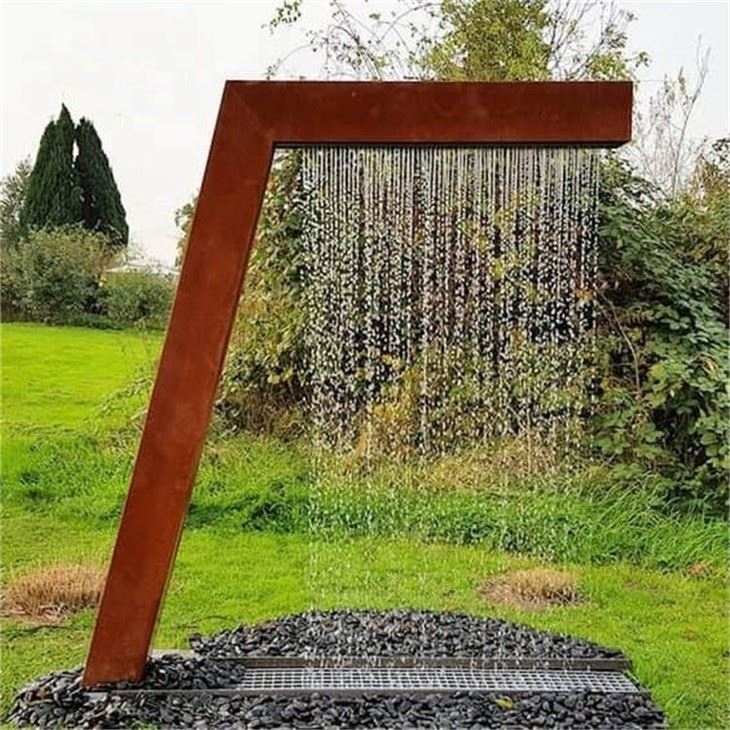 Custom Fountains Rain Curtain And Waterfall