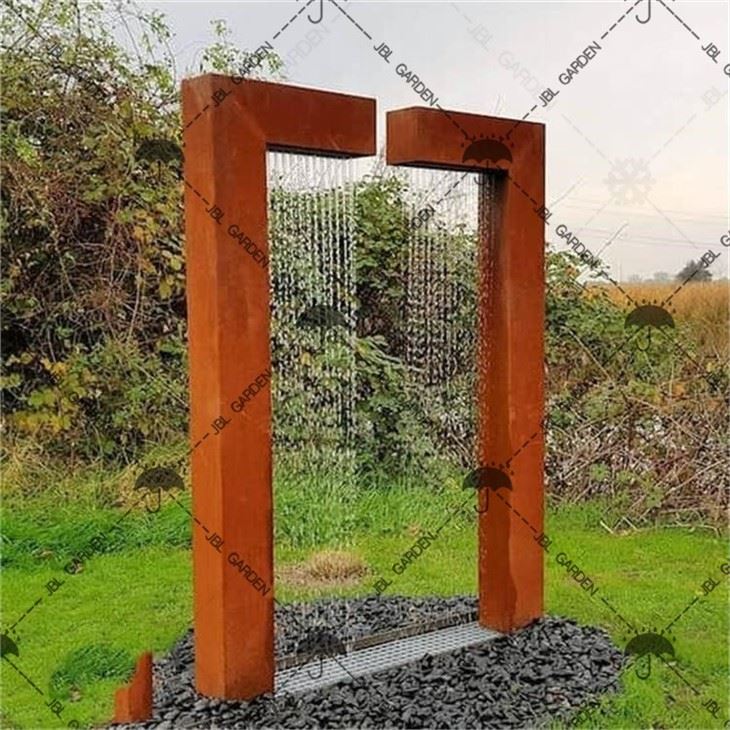 Garden Metal Sculpture Water Feature