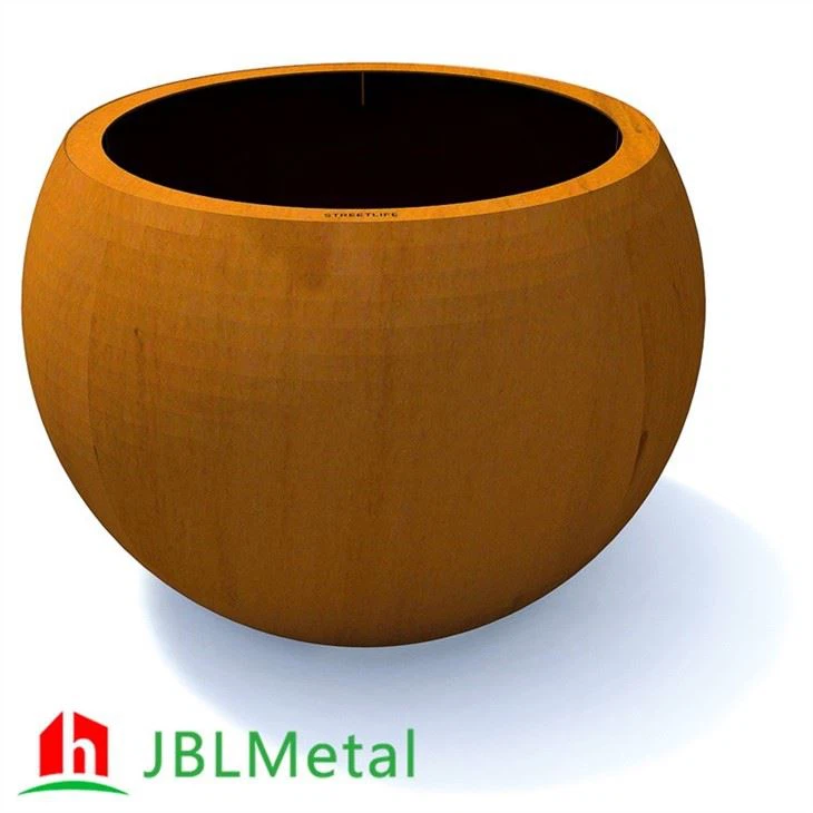 Laser Cut Square Metal Planter