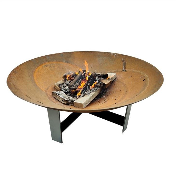 Metal Corten Steel Fire Pit