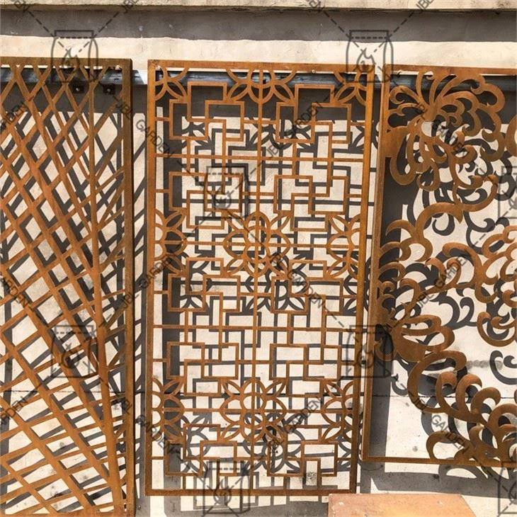 Metal Decorative Garden Art Screen