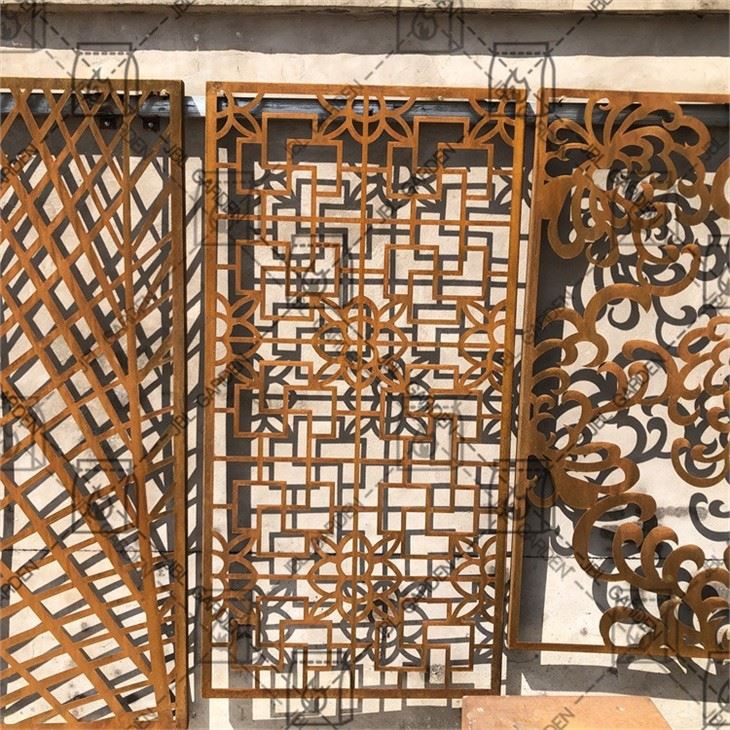 धातु सामग्री आंगन गोपनीयता स्क्रीन