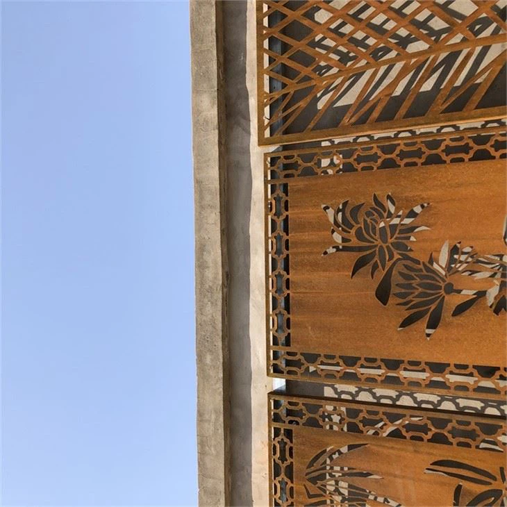 Metal Screens Panels Corten