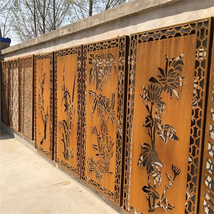 Metal Screens Panels Corten