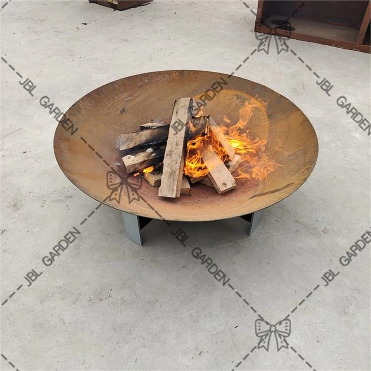Natural Rusted Corten Steel Fire Bowl