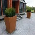 Polished Stainless Steel Flower Planter