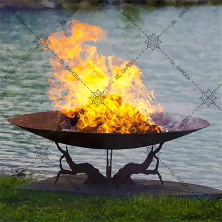 Propane Fire Place Outside