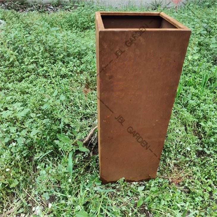 Raised Galvanized Planter