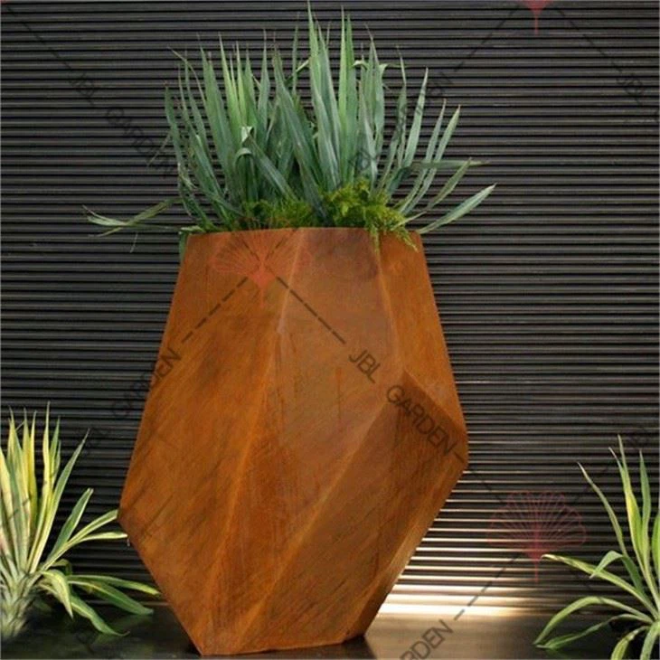 Raised Galvanized Planter