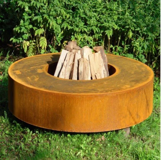 Round Propane Firepit