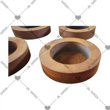 गोल स्टील फायर पिट कवर