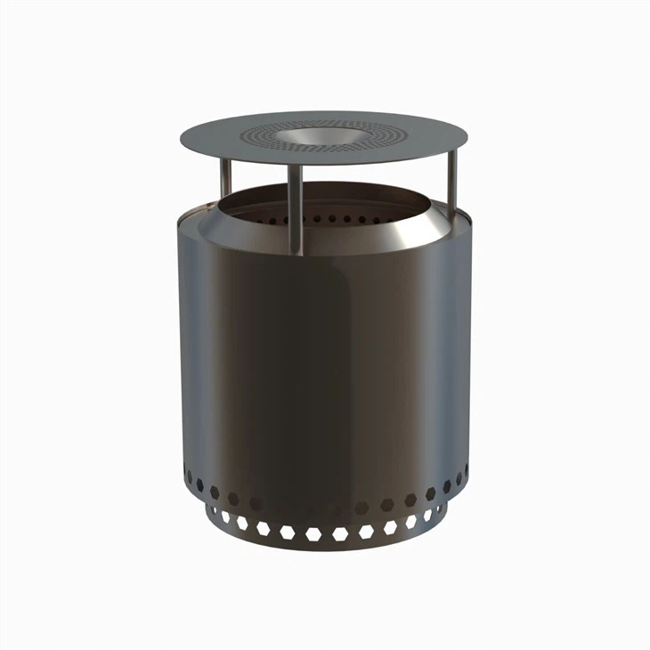 Smokeless Stove With Grill