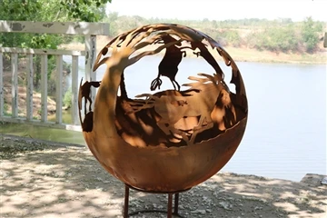 China good fire pit sphere supplier-JBLgarden