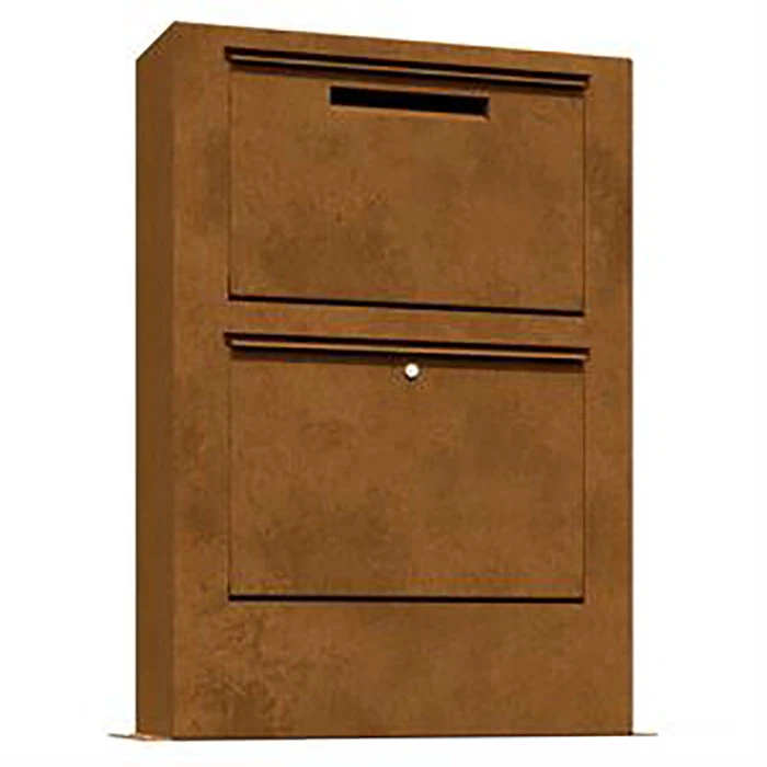 Garden Use Corten Steel Mailboxes