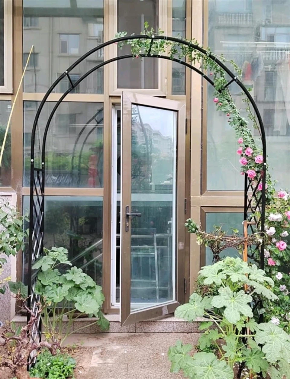 Outdoor Parking Metal Arch