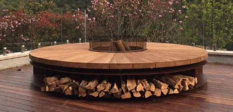 Garden Fire Pit Table