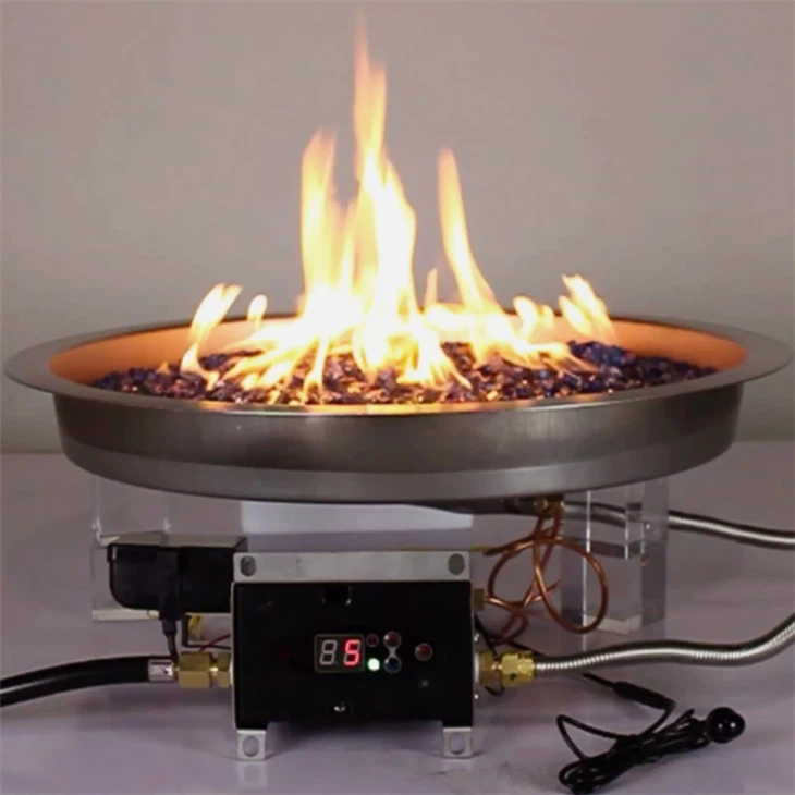 Remote Control Gas Fire Pit Burner