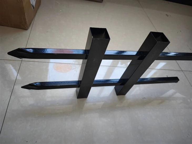 Outdoor Yard Garden Decor Steel Pipe Railing